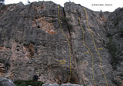 Malaga Climbing Topo