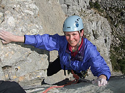 Becks climbing outdoors