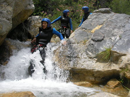 Canyoning on Rio Frio